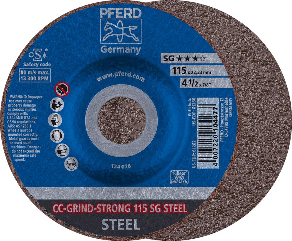 Sciernica tarcz.CC-GRIND STRONG-STEEL 125mm PFERD