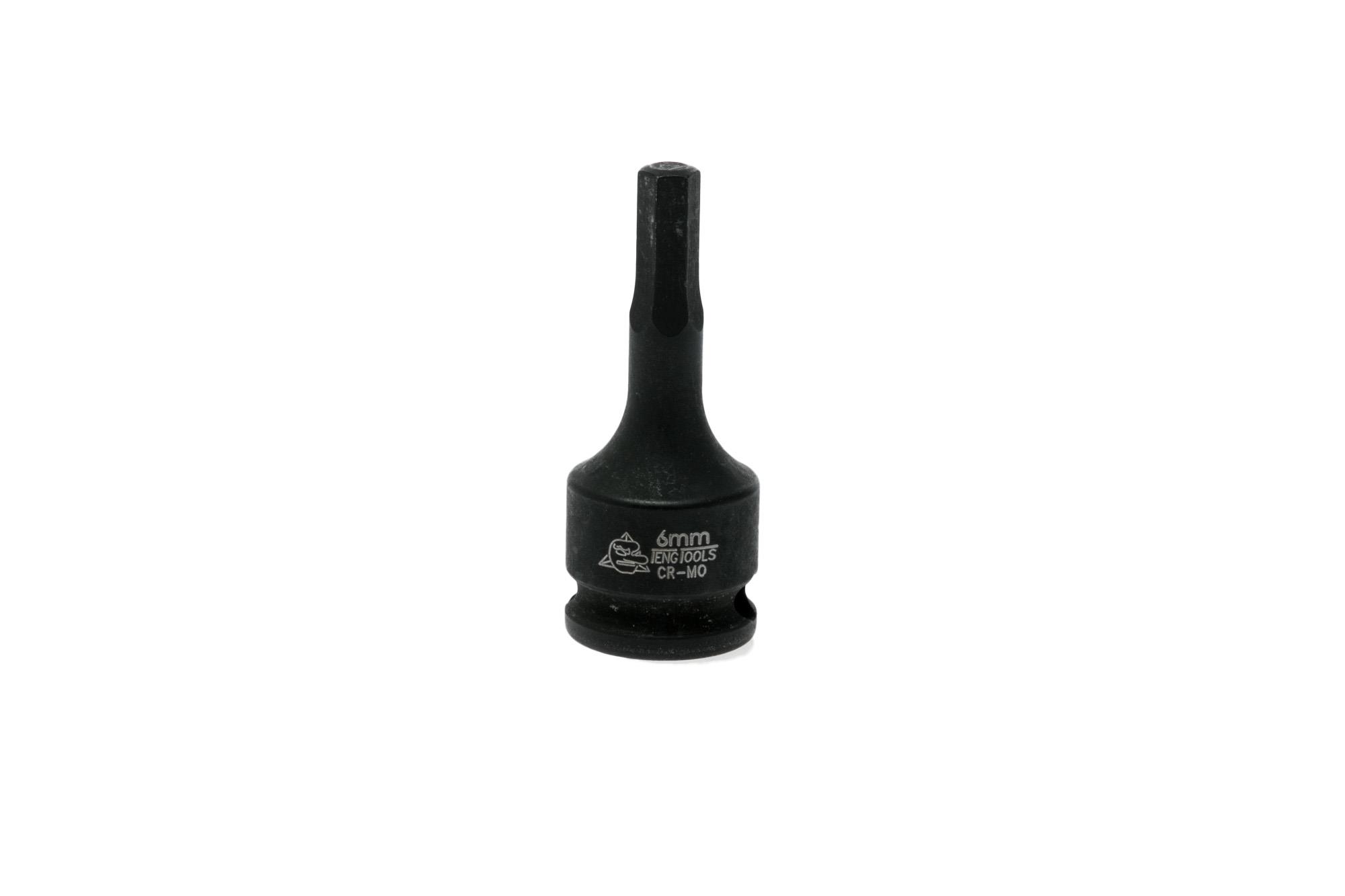 Nasadka trzpieniowa udarowa 6-kątna z chwytem kwadratowym 3/8" 6 mm Teng Tools