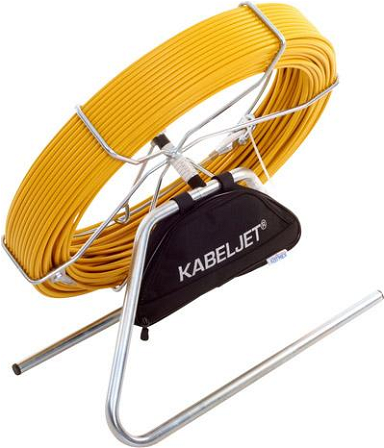 Urzadzenie do wciagania kabli Kabeljet 80m,zestawKatimex