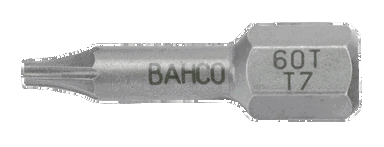 Bit 1/4" Torsion do śrub TORX T27x25 mm, 10 szt. BAHCO