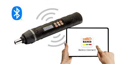 Wkrętak cyfrowy z Bluetooth 0,04-0,7 N.m z aplikacją Bahco Connect BAHCO