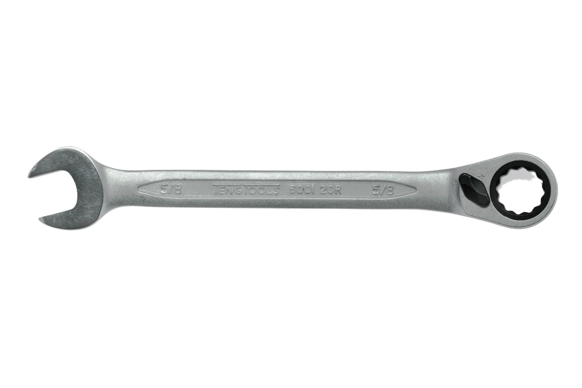 Klucz płasko-oczkowy z zapadką 5/8" Teng Tools