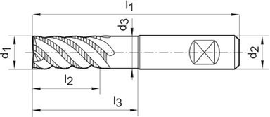 Gwintownik uniwersalny typu bit HSS SGE M 10