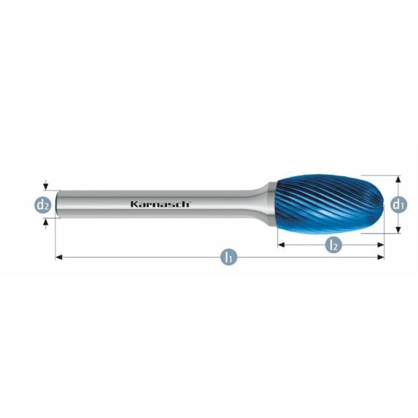 Pilnik obrotowy Blue-Tec TRE HP-5 8x15x6x60 Integra Tools