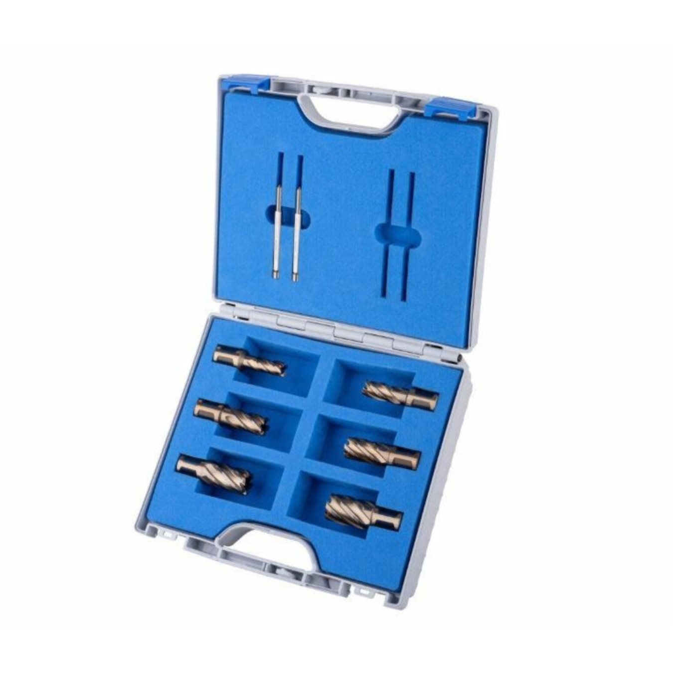 Zestaw wierteł rurowych Gold-Drill Line30 6szt. UNI 12-22 + piloty Integra 