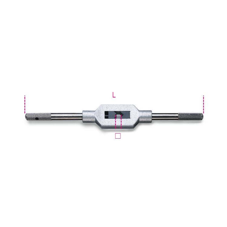 Pokrętło nastawne do gwintowników M1-M8, dł. 130 mm, 425 Beta