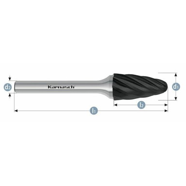 Pilnik obrotowy Black-Tec RBF HP-7 20x25x8x70 Integra Tools