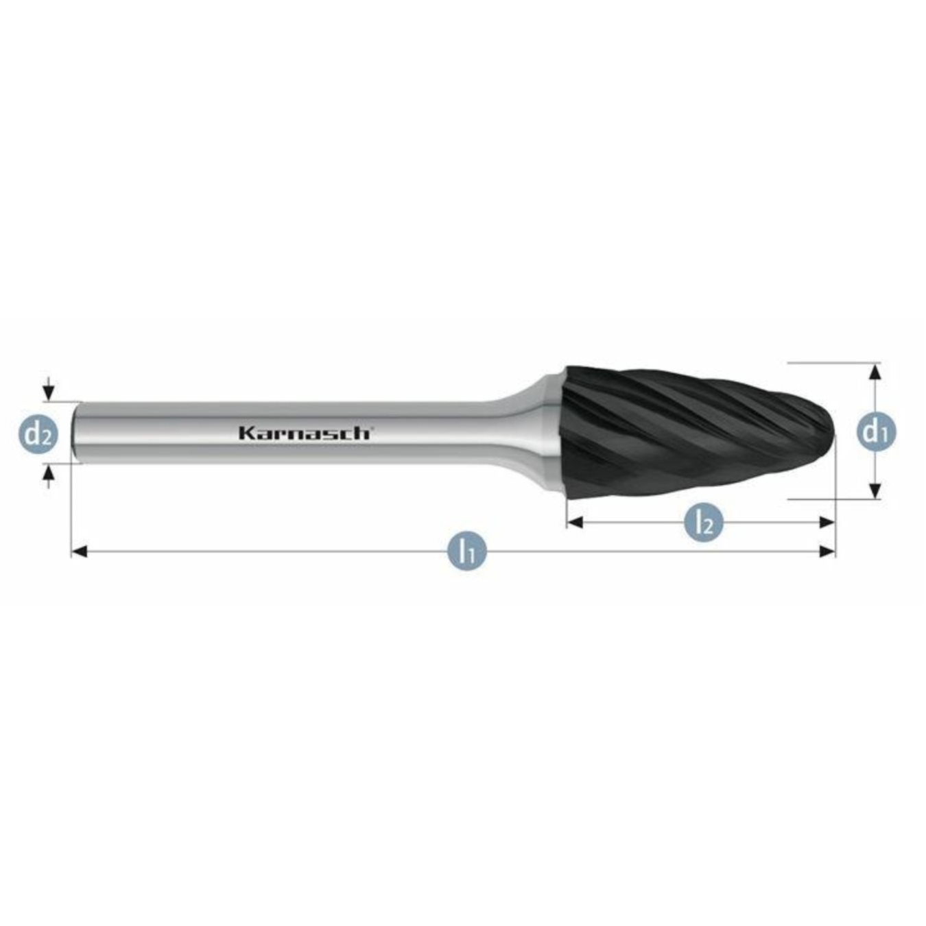 Pilnik obrotowy Black-Tec RBF HP-7 10x20x6x65 Integra Tools
