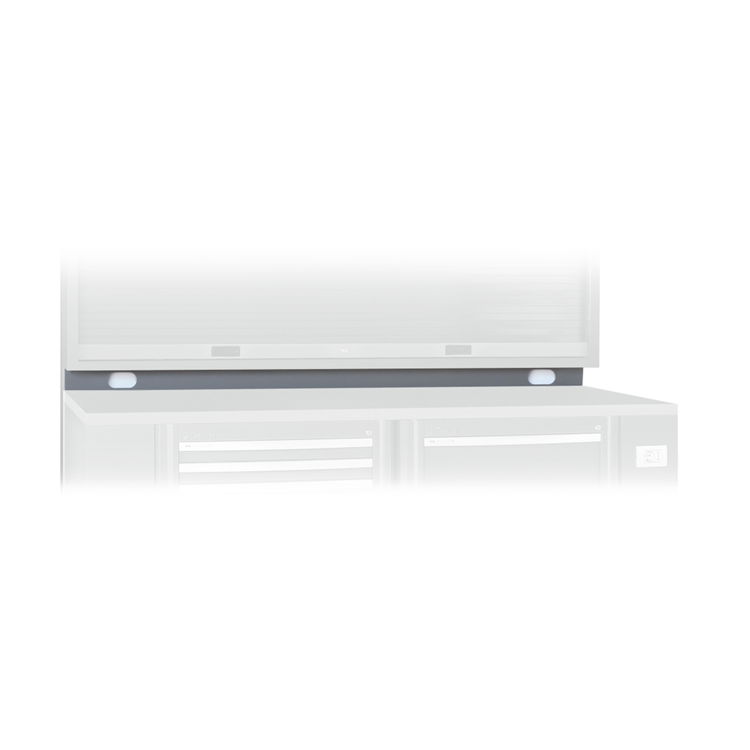 Profil maskujący do tablic RSC55 do montażu gniazd elektrycznych 2050x90x25 mm, szary, 5500/C55AE Beta