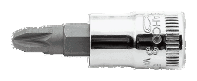 Nasadka trzpieniowa 1/4" do śrub Pozidriv PZ1 BAHCO