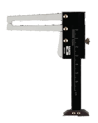 Suwmiarka do tarcz hamulcowych i bieżnika opon 0-60 mm BAHCO
