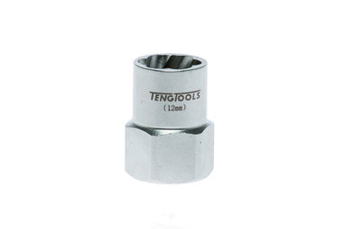 Sześciok�ątne nasadki odkręcające z chwytem kwadratowym 3/8" 12 mm Teng Tools