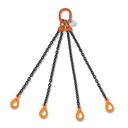 Zawiesie łańcuchowe 4-cięgnowe 6 mm 1 m, WLL 2,36 t Robur