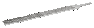 Pilnik płaski dokładny 250 mm BAHCO