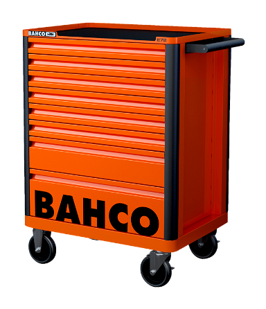 Wózek narzędziowy 8 szuflad pomarańczowy RAL2009 BAHCO