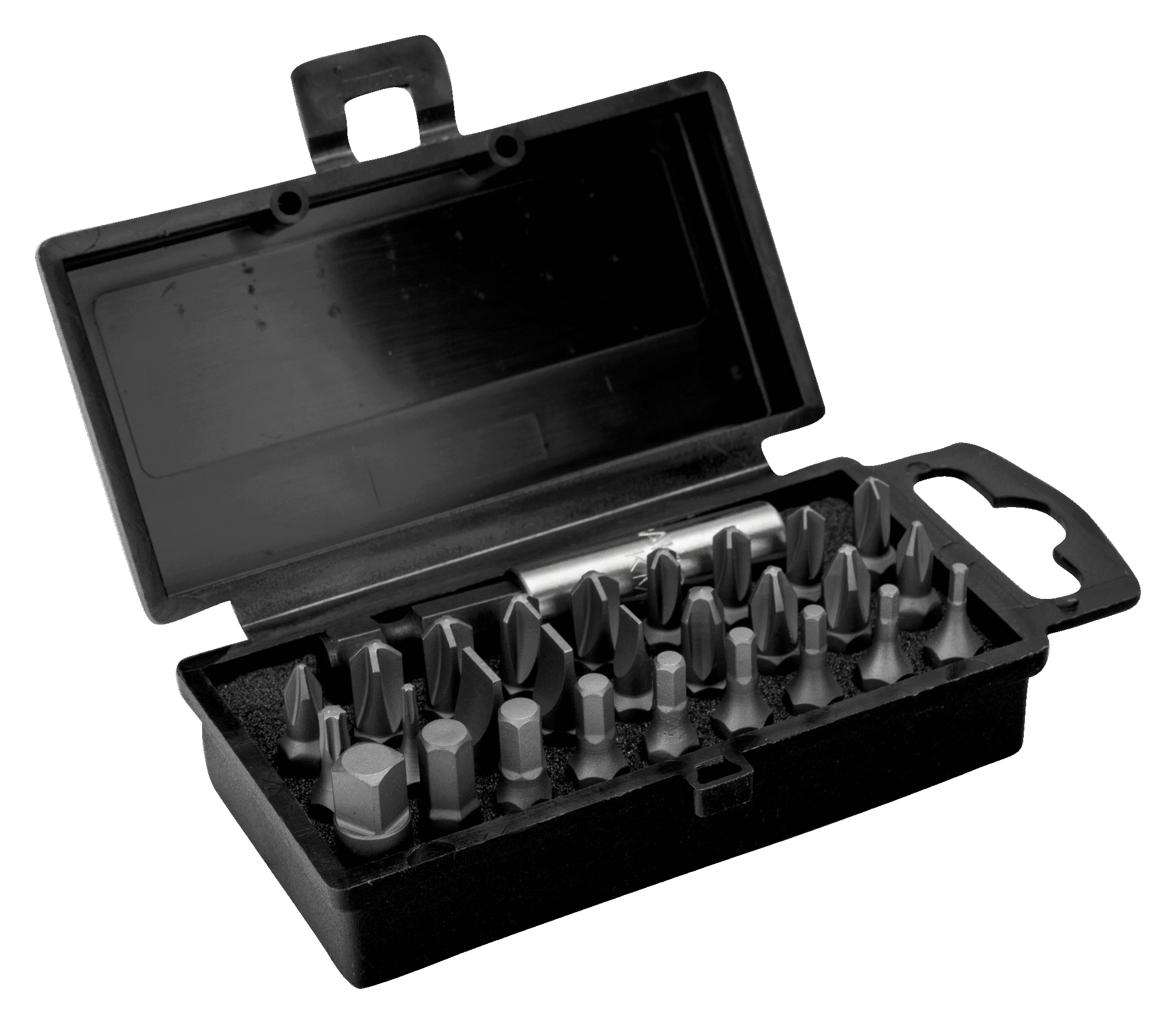 Zestaw bitów wkrętakowych i adapter 1/4” – 28 szt. Phillips, TORX, TORQ-set BAHCO