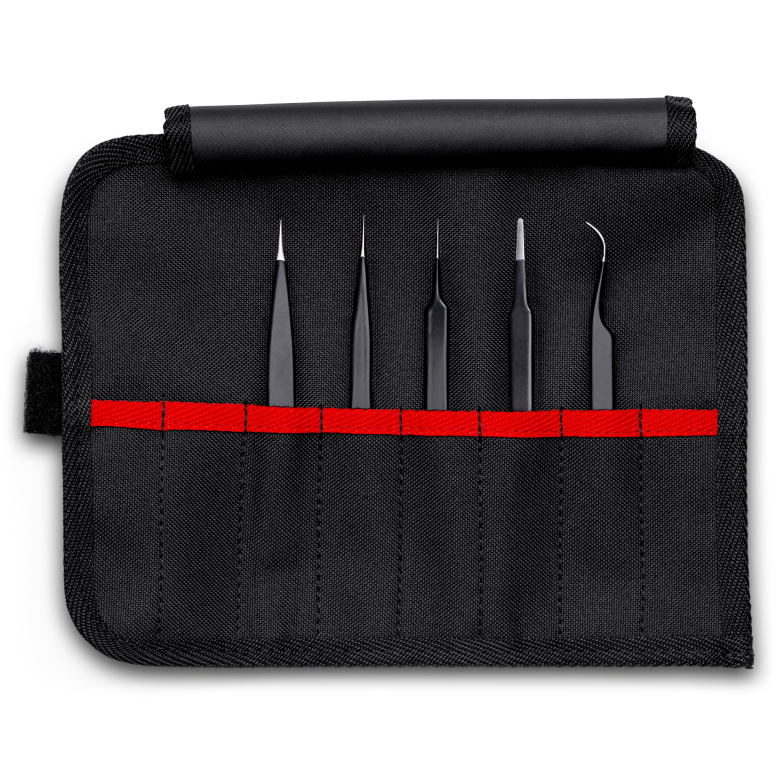 Zestaw pincet uniwersalnych ESD 92 00 01 ESD 5-częściowy KNIPEX