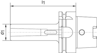 Tuleja redukc.DIN69893A HSK-A 63 kszt.DMK2x120mm HAIMER