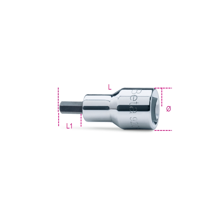 Nasadka trzpieniowa 1/2" imbusowa 1/4", 920PE/AS Beta