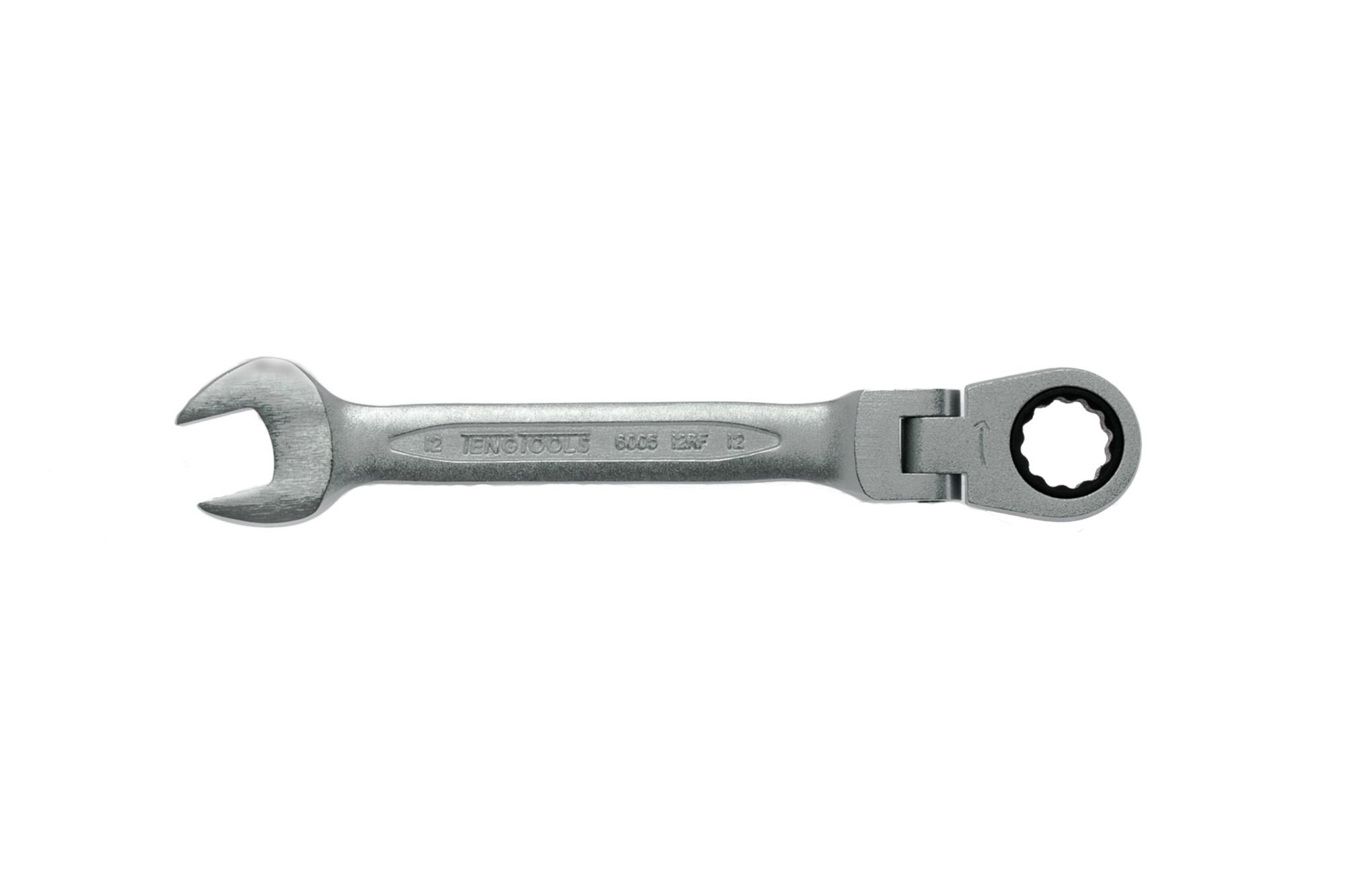Klucz płasko-oczkowy przegubowy z zapadką 12 mm Teng Tools