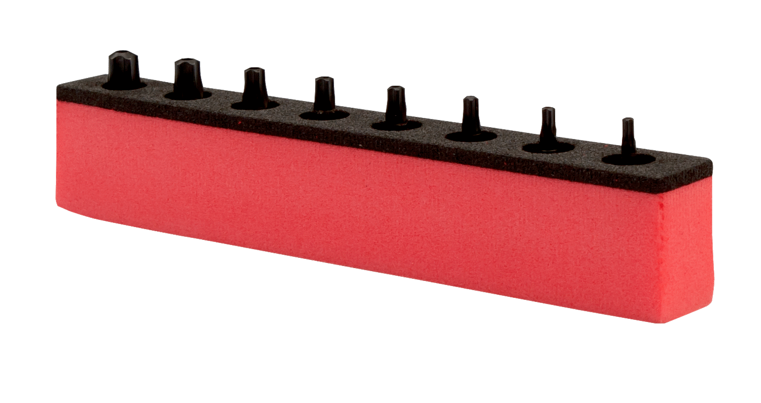 Zestaw nasadek 1/4" z końcówkami trzpieniowymi Torx BAHCO