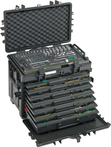 Zestaw AOG-Kit w TCS 163 narzędzi dla lotnictwa w skrzyni warsztatowej 13217 STAHLWILLE
