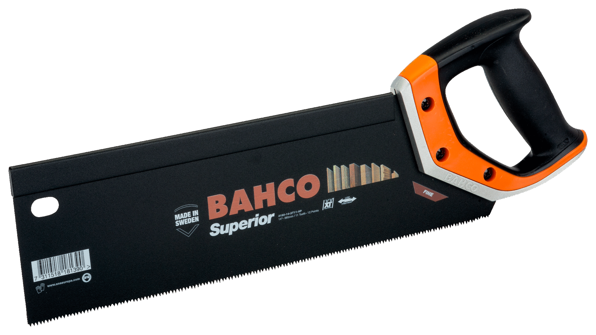 Piła ręczna superior ERGO™ 14 in 11/12 ZpC BAHCO