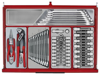 Wózek narzędziowy TKW26R282TC + zestaw narzędzi 282 el. Teng Tools