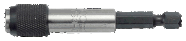 Uchwyt do bitów 1/4" 75 mm z mechanizmem szybkomocującym BAHCO
