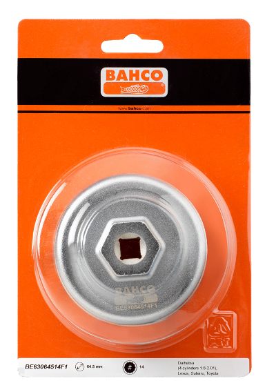 Klucz do filtrów olejowych 64,5 mm 14-kątny BAHCO