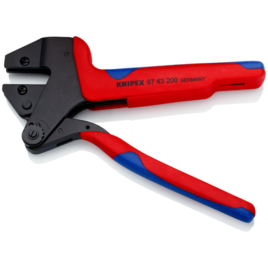 Szczypce do zagniatania typu Crimp System 97 43 200 A Do wymiennych matryc zagniatających KNIPEX