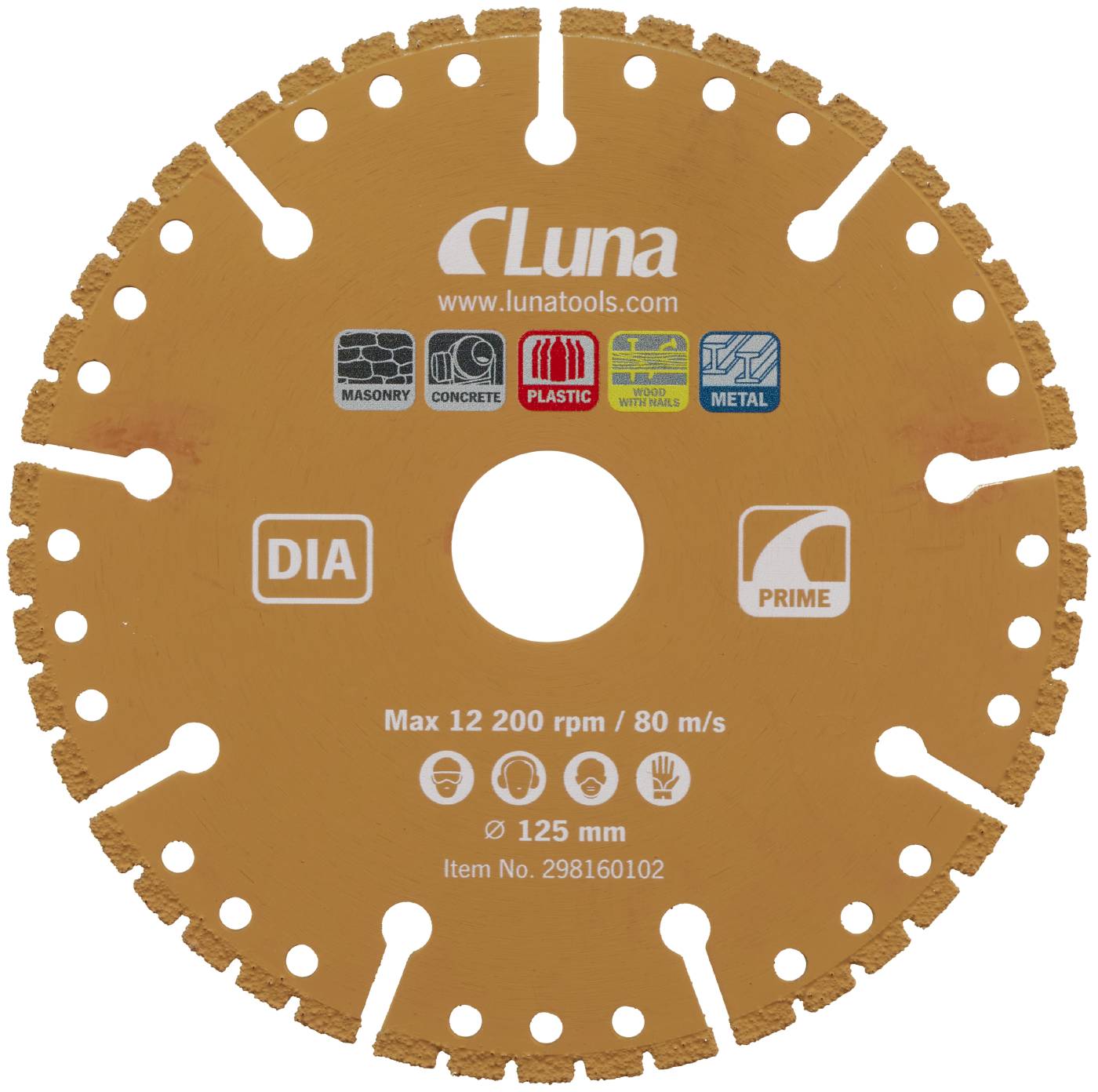 Tarcza tnąca Prime Multi DIA Luna