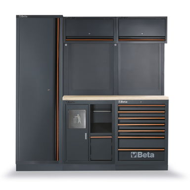 Zestaw mebli warsztatowych systemu C45PRO, 4500/C45PRO/CW Beta
