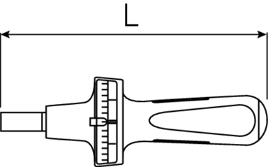 Wkrętak dynamometryczny TORSIOMETER 30-150cNm (3-13 in.lb) STAHLWILLE