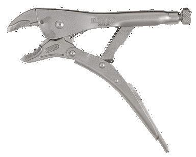 Szczypce zaciskowe z zaokrąglonymi szczękami 140 mm BAHCO