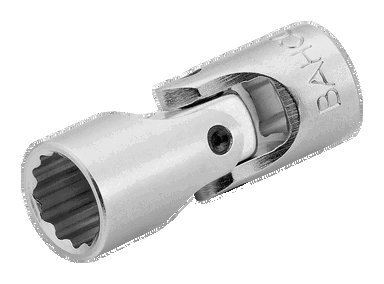 Nasadka uchylna 1/4" 12-kątna 3/16" cienkościenna BAHCO