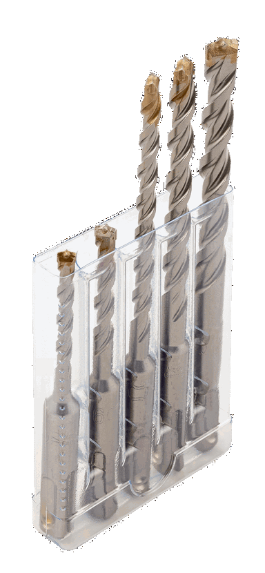 Zestaw 5-częściowy wiertła do betonu SDS+ 2C BAHCO