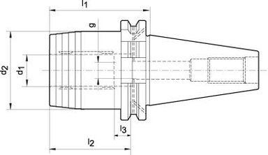 Uchwyt zaciskowy hydrauliczny precyzyjny 20x65,5mm SK40 WTE