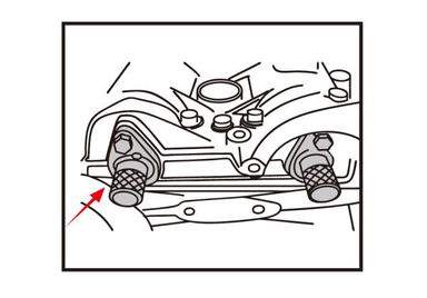 ZESTAW DO USTAWIANIA ROZRZĄDU (AUDI/SKODA/VW/SEAT)do silników benzynowych łańcuchowych 1,2 6v King Tony