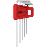 Zest.kluczy trzpien.kąt. w uchw.z tworz.sztuczn. 5-częściowy, 0,71-2mm PB Swiss Tools