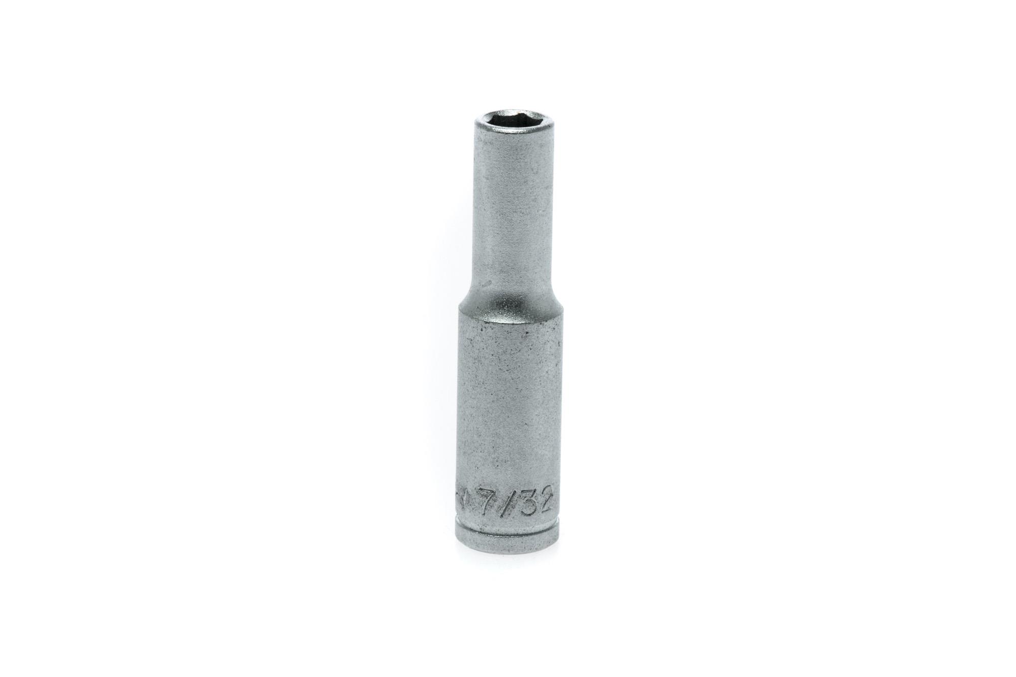 Nasadka 6-kątna długa calowa z chwytem 1/4" 7/32" Teng Tools