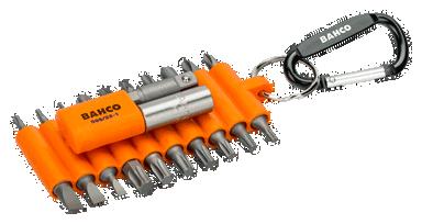 Zestaw bitów 22 szt. PH, PZ, T, SL z uchwytem magnetycznym i adapterem nasadkowym 1/4” BAHCO