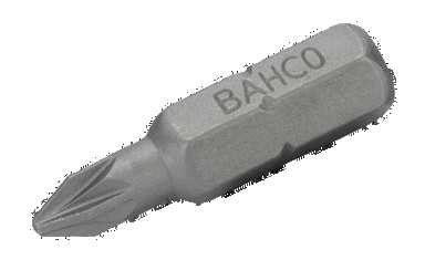 Bit 1/4" PZ0x25 mm, 3 szt. BAHCO