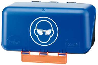 Skrzynka na okulary SECU Mini Standard, niebieska