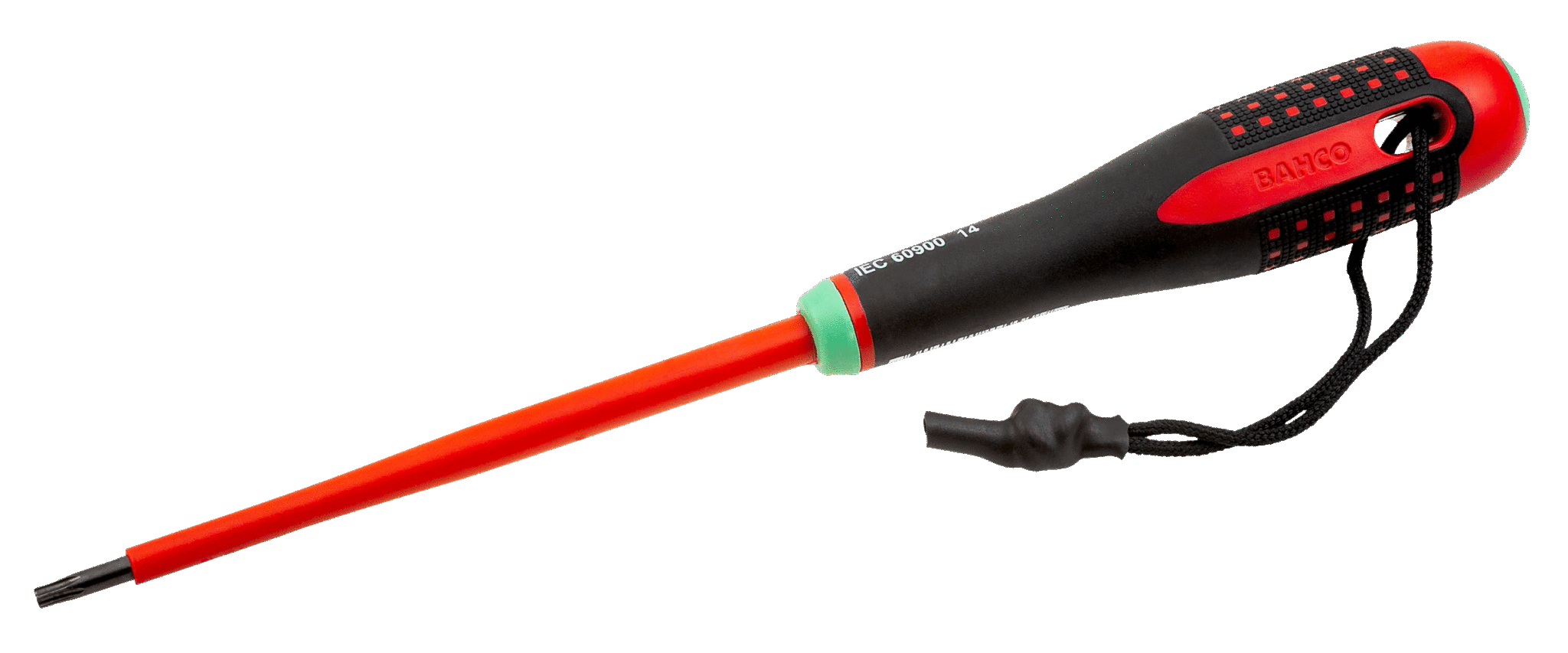 Wkrętak izolowany ERGO do śrub TORX T30x175 mm do pracy na wysokościach BAHCO