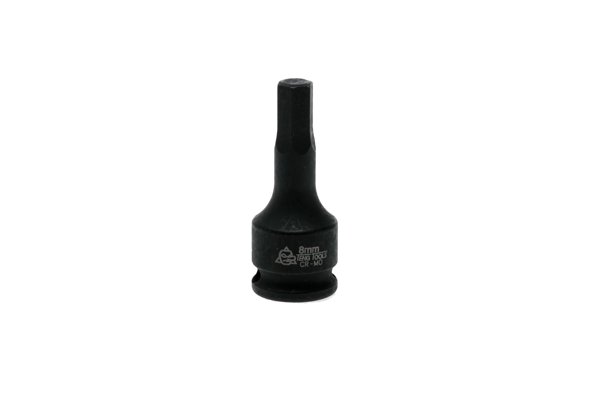 Nasadka trzpieniowa udarowa 6-kątna z chwytem kwadratowym 3/8" 8 mm Teng Tools