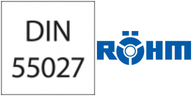 Trójszczękowy uchwyt tokarski, DIN55027, stalowy 250mm KK5 RÖHM