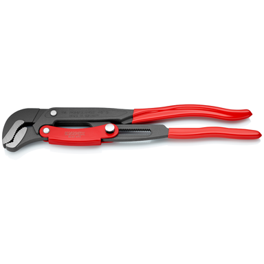 Klucz nastawny do rur ze szczękami typu S 83 61 015 Z przyciskiem szybkiej regulacji KNIPEX
