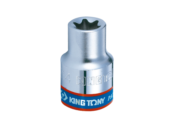 NASADKA KRÓTKA GWIAZDKOWA 3/8" E-TORX E10 x 28mm Cr-v King Tony