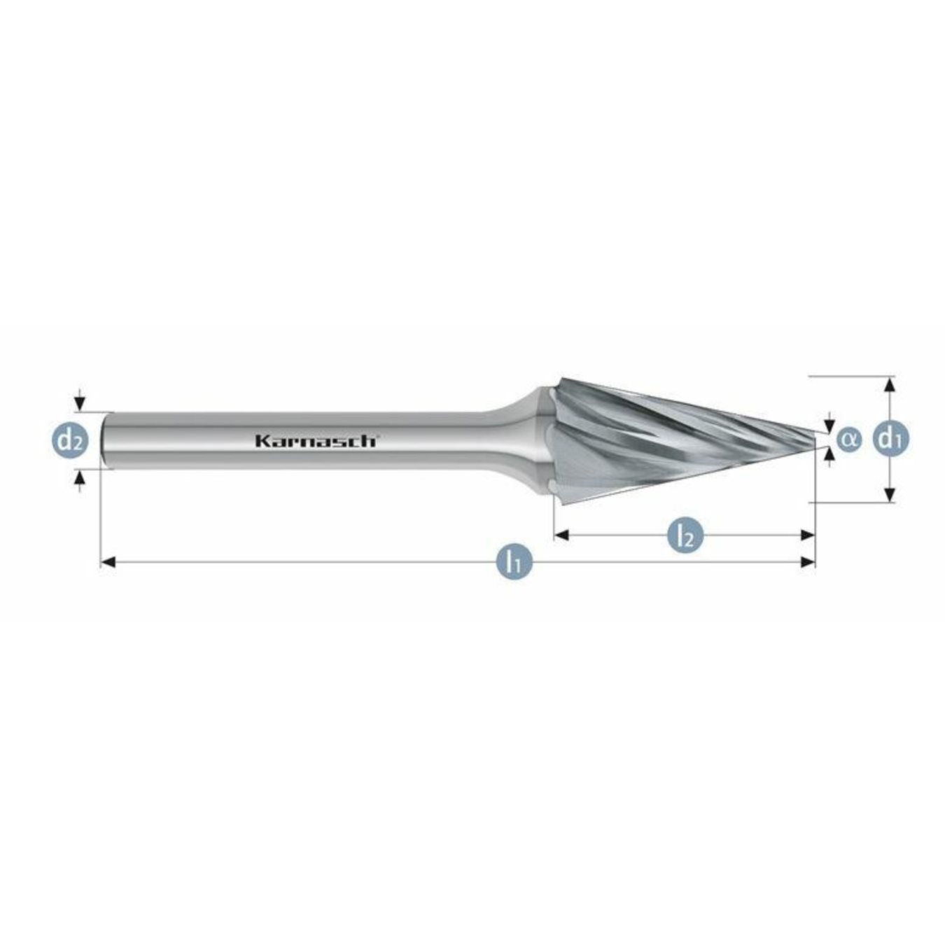 Pilnik obrotowy SKM HP-7 6x12x3x44 Integra Tools